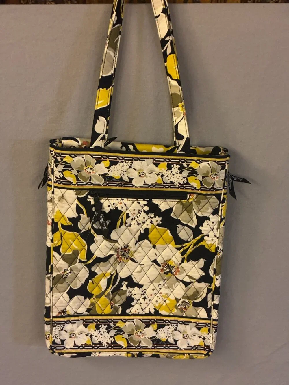 Vera Bradley Laptop Travel Tote In Dogwood Bold Floral Cottagecore Y2K Americana